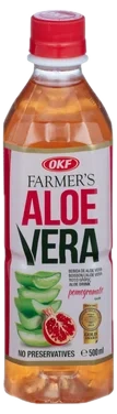 Okf Aloe Vera Granateple 500ml
