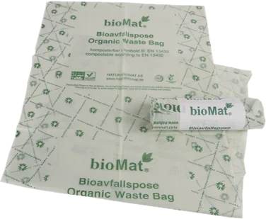 Avfallspose 30l Bio Komposterbar Biomat