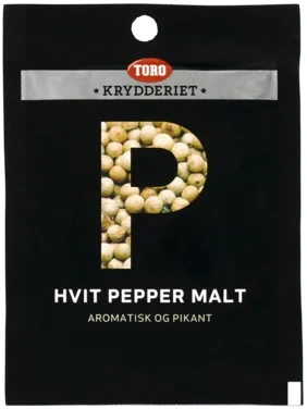 Hvit pepper Malt, 13 g