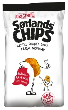 Sørlandschips Spanish Paprika 160g