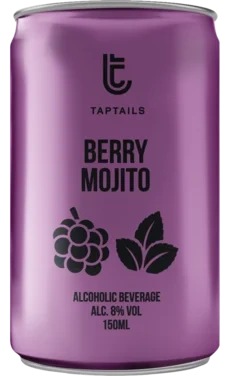 Taptails Berry Mojito 8% 150ml