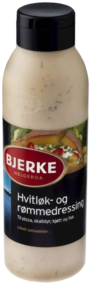 Hvitløk- og Rømmedressing