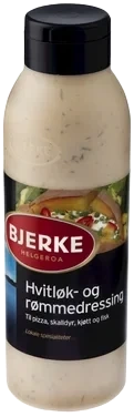 Hvitløk- og Rømmedressing