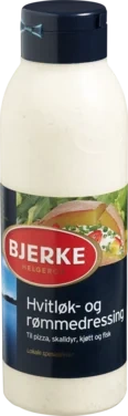 Hvitløk- og Rømmedressing