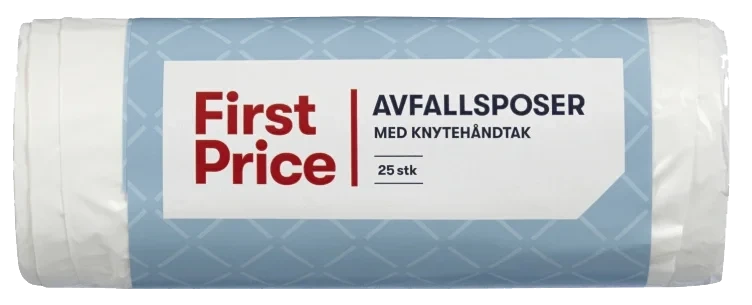 Avfallspose 24l 25stk First Price