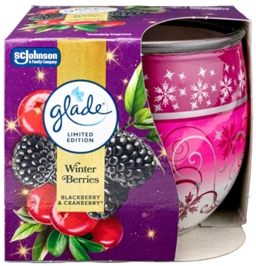 Glade Duftlys Winter Berries 108g