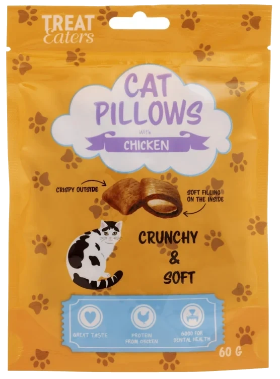 Treateaters Cat Pillows w/ Chicken 60 g