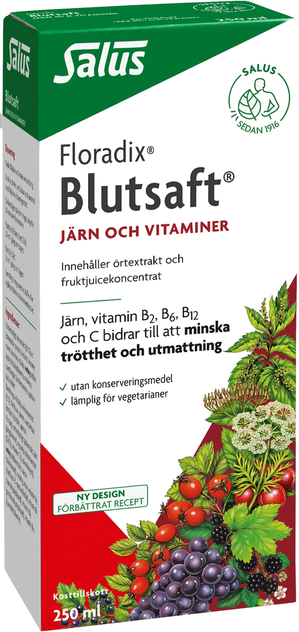 Blutsaft Järn & vitaminer