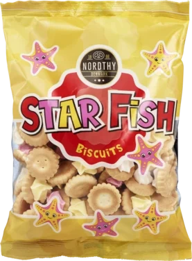 Nordthy Star Fish Biscuits 180g