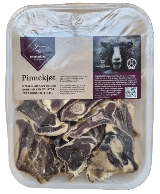 ¤TELEMARKLAM Pinnekjøtt 1.5kg Telemarklam 1.5kg