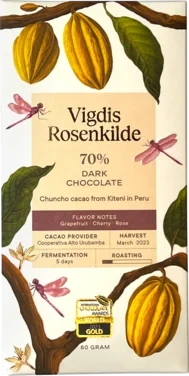 70% Kiteni Dark Chocolate Vigdis Rosenkilde
