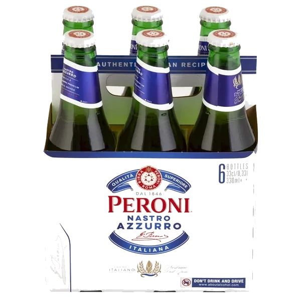 Peroni Nastro Azzurro 0,33lx6 flaske