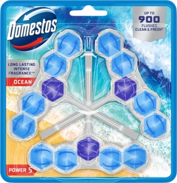 Domestos Wc-Block Power5 Ocean 3pk 50g