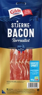 Stjernebacon Tørrsaltet 105g Enh