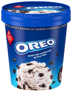 Oreo Fløteis 450ml Hennig-Olsen