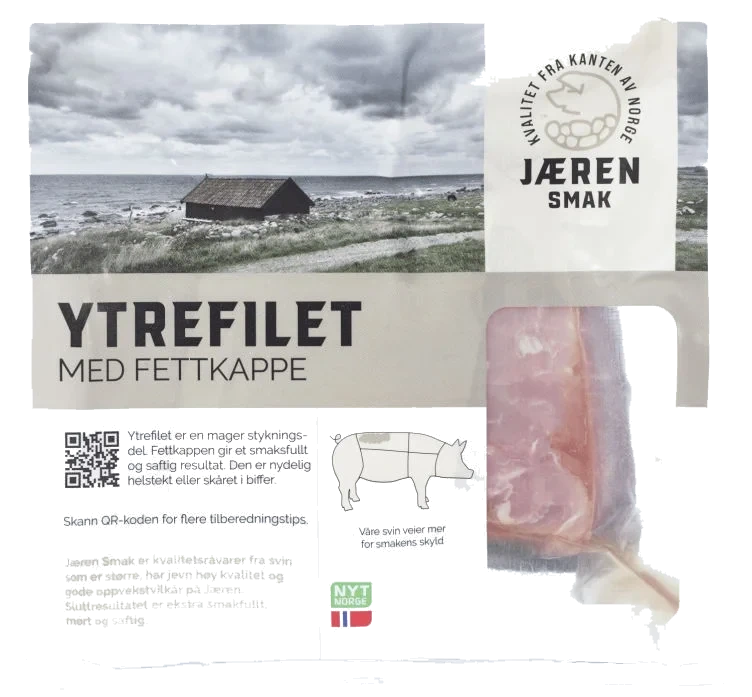 Svin Ytrefilet Ca0,8kg Jæren Smak