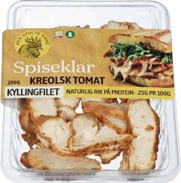 Kyllingfilet Sanwich Kreolsk Stekt 200g Dsh
