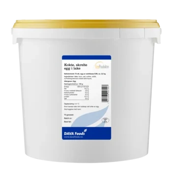 Kokt Egg I Lake 75stk 3,5kg