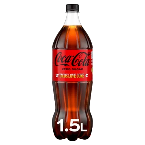 Coca-Cola Zero 1,5l flaske