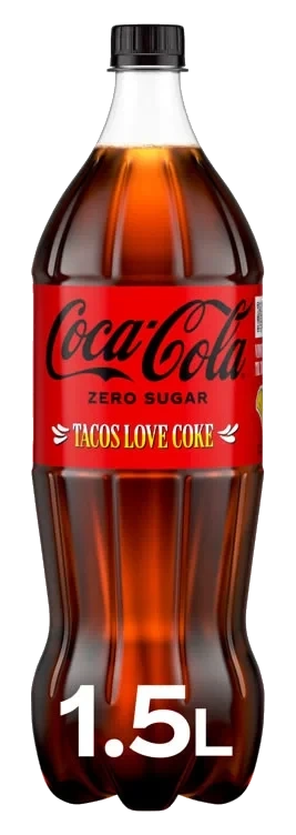 Coca-Cola Zero 1,5l flaske