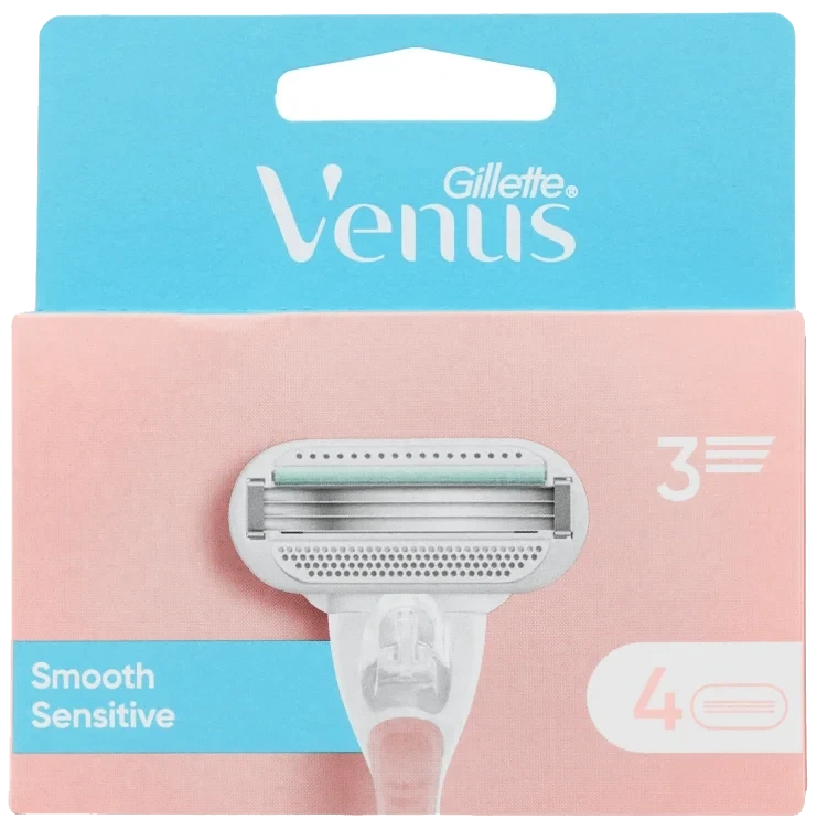 Venus Barberblad Smooth Sensitive 4stk Gillette