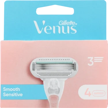 Venus Barberblad Smooth Sensitive 4stk Gillette
