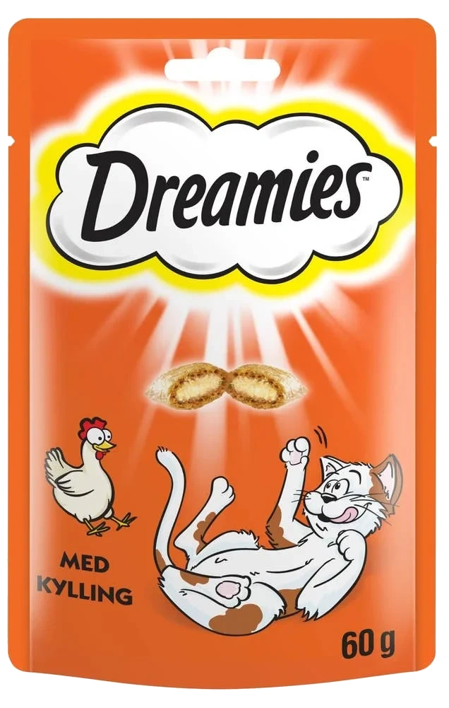 Kattesnacks med kylling