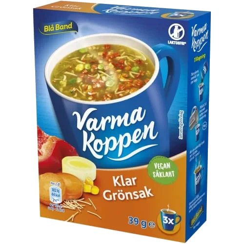 Klar Grönsak Varma Koppen Pulver/3 Port