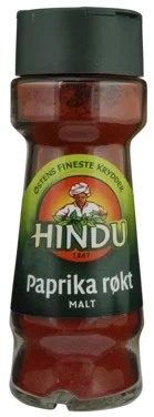 Paprika Røkt Glass Hindu
