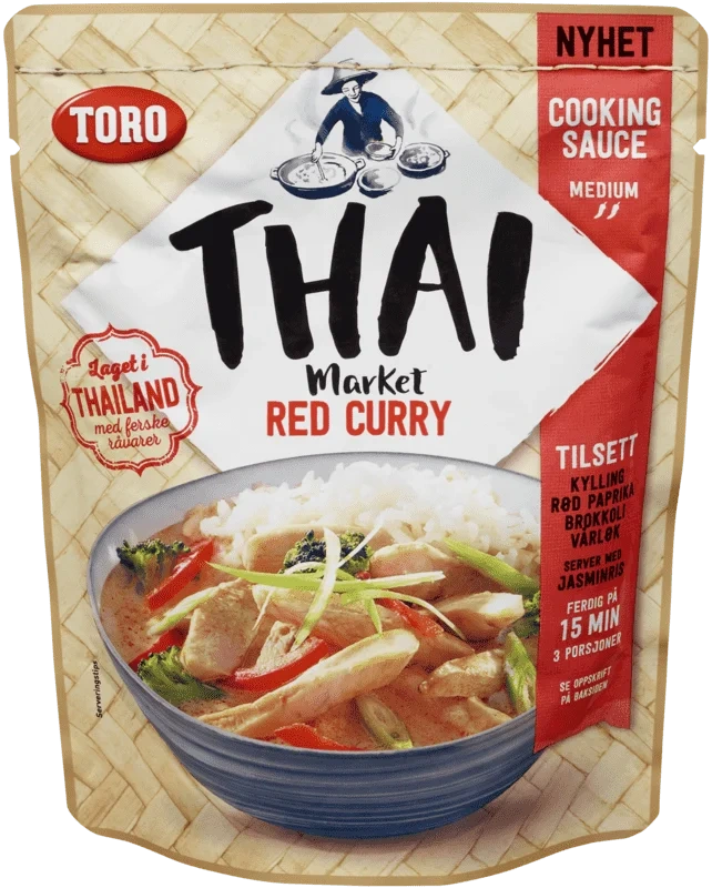 Toro Thai Market Red Curry cooking sauce 300g