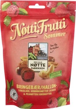 Dln Nøtti Frutti Sommer 160g 12stk