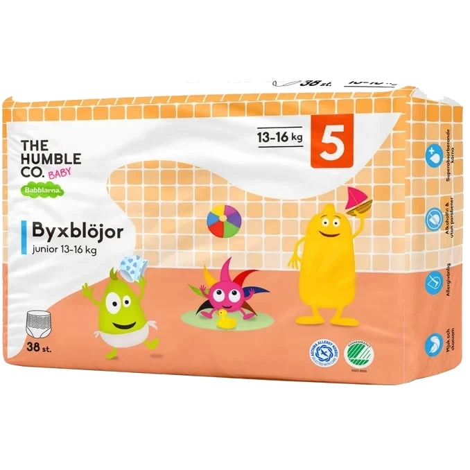 Baby Byxblöjor Junior Strl. 5