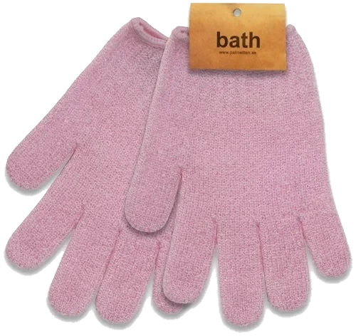 Palmetten Massage Glove 2-pack Light Pink