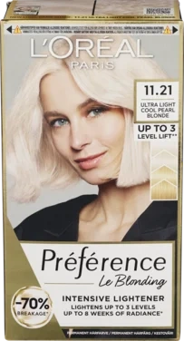 Loreal Paris Preferance Very Very Light Cool Pearl Blonde Moscow