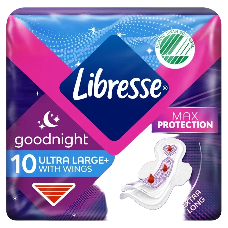 Libresse Goodnight Wing Bind 10stk