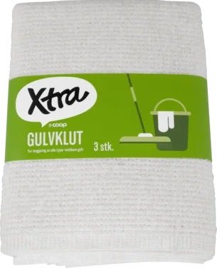 Gulvkluter 3stk Xtra