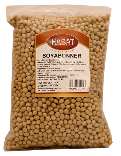 Soyabønner 1kg