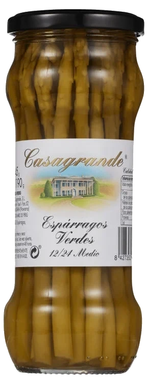 Asparges Grønn 190g Casagrande