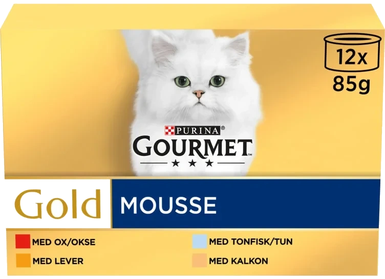 Gourmet Gold Mousse 12pk 1020g