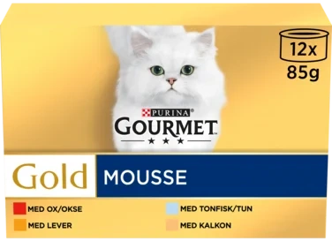 Gourmet Gold Mousse 12pk 1020g