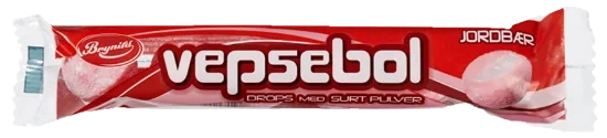 Vepsebol Jordbær 42g