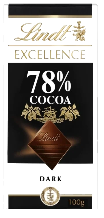 Lindt Excellence 78% Cocoa 100g