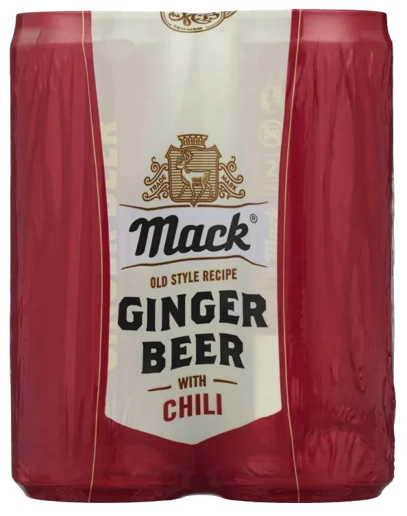 Mack Ginger Beer Chili 0,33lx4 boks