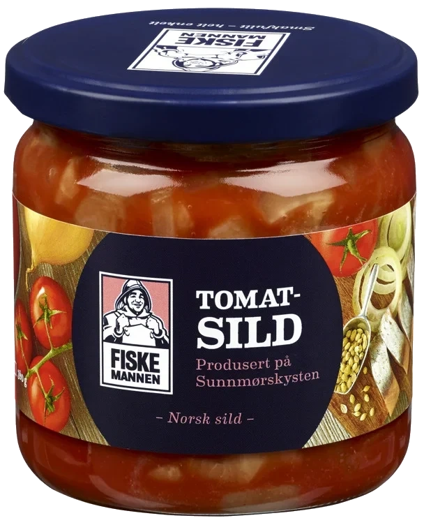 Tomatsild 380g Fiskemannen
