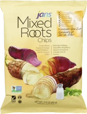 Jans Mixed Roots Chips Coriander Sea Salt