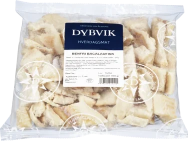Bacalaofisk Benfri Dybvik 800g