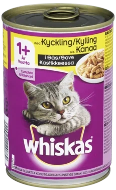 Whiskas Kattemat m. Kylling i Saus 400g