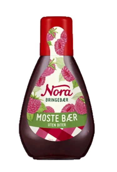 Nora Most Bringebærsyltetøy 425g
