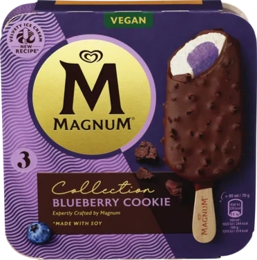 Magnum Is Blueberry Cookie Multipack 3x90ml