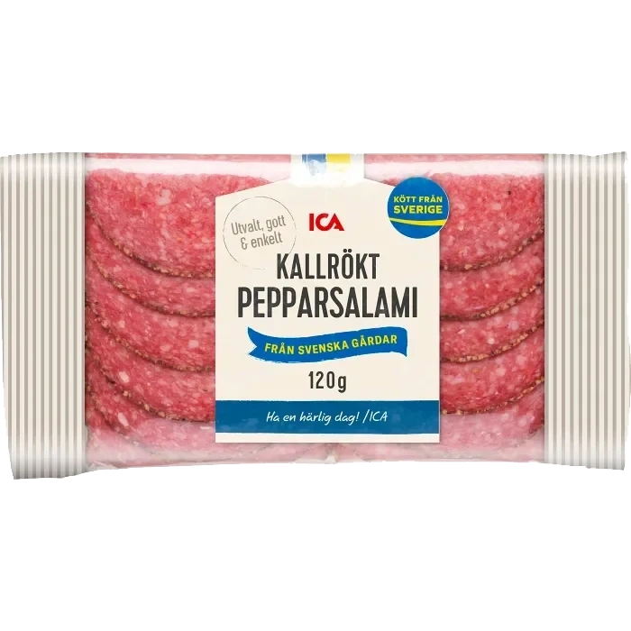 Pepparsalami Kallrökt 120g ICA